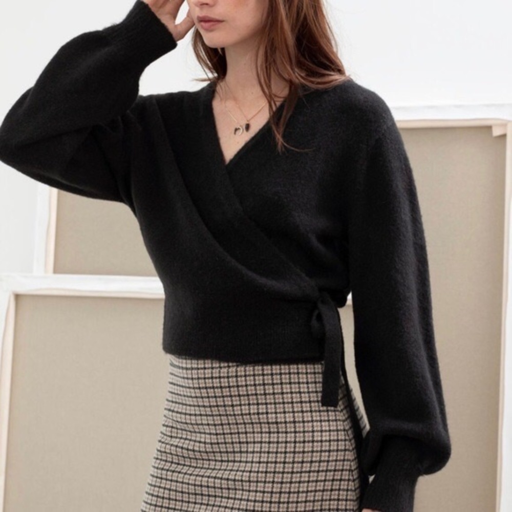 || & Other Stories || Wrap Cardigan